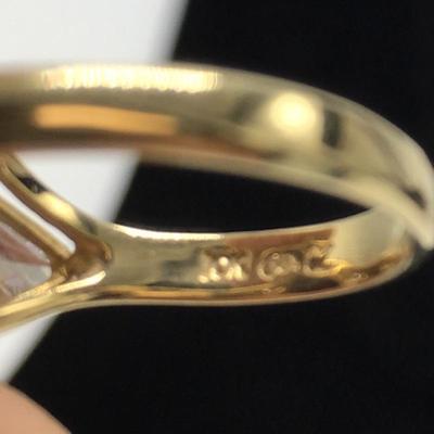 Lot 147 - 14K Gold Ring & 10K Gold Ring