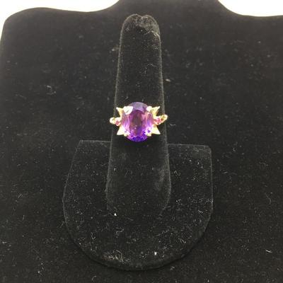 Lot 147 - 14K Gold Ring & 10K Gold Ring