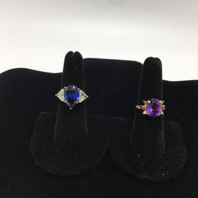 Lot 147 - 14K Gold Ring & 10K Gold Ring