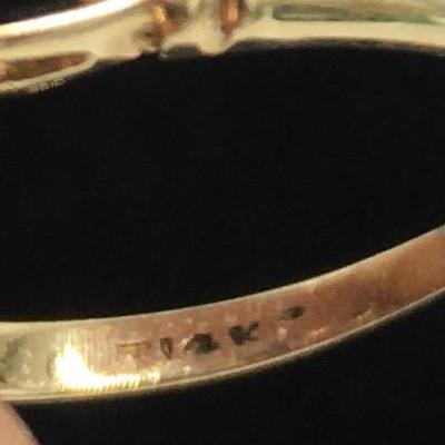 Lot 147 - 14K Gold Ring & 10K Gold Ring