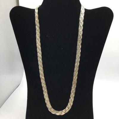 Lot 148 - Sterling Silver Bracelets & Necklace 