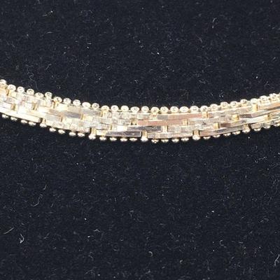 Lot 148 - Sterling Silver Bracelets & Necklace 