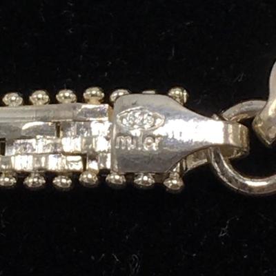 Lot 148 - Sterling Silver Bracelets & Necklace 