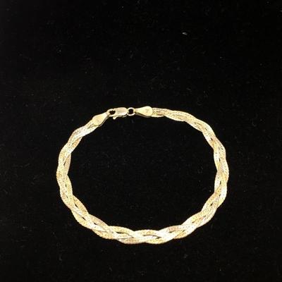 Lot 148 - Sterling Silver Bracelets & Necklace 