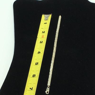 Lot 148 - Sterling Silver Bracelets & Necklace 