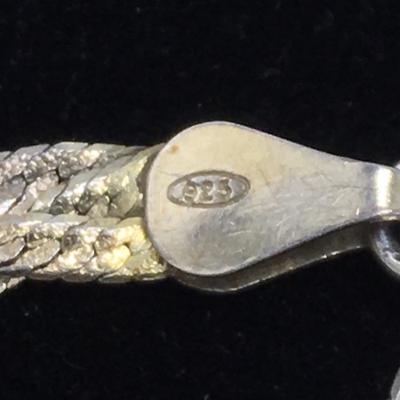 Lot 148 - Sterling Silver Bracelets & Necklace 