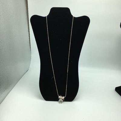 Lot 149 - Sterling Silver Necklace & Pendant & More