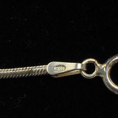 Lot 151 - Plethora of Sterling Silver Necklaces 