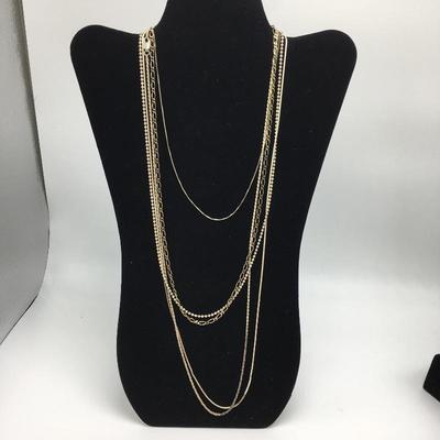 Lot 151 - Plethora of Sterling Silver Necklaces 