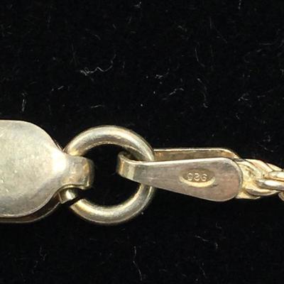 Lot 151 - Plethora of Sterling Silver Necklaces 