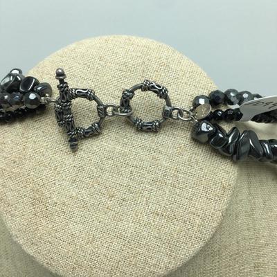 Lot 157 - Hematite, Sterling Silver & More Necklaces