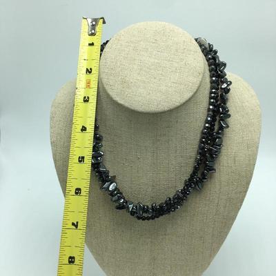 Lot 157 - Hematite, Sterling Silver & More Necklaces
