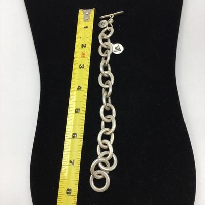 Lot 159 - Mother of Pearl Watch & Sterling Silver Bracelet 