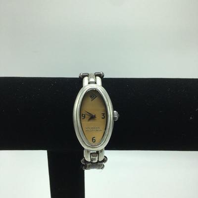Lot 159 - Mother of Pearl Watch & Sterling Silver Bracelet 