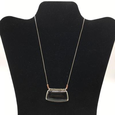 Lot 160 - Agate Stone Necklace with Bracelet