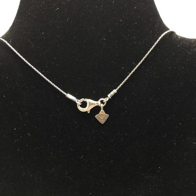 Lot 161 - Virtuosity Necklace & Hammered Sterling Silver Necklace 