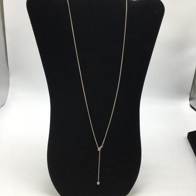 Lot 163 - Cosmo Cool Necklace & Sterling Silver Earrings 