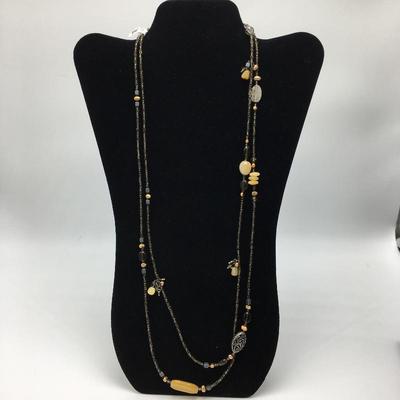 Lot 164 - Trio of Colorful Necklaces 