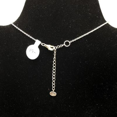 Lot 166 - Double Bar Necklace & Bracelet 