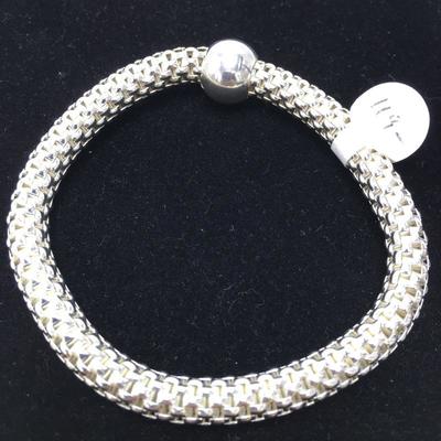 Lot 166 - Double Bar Necklace & Bracelet 