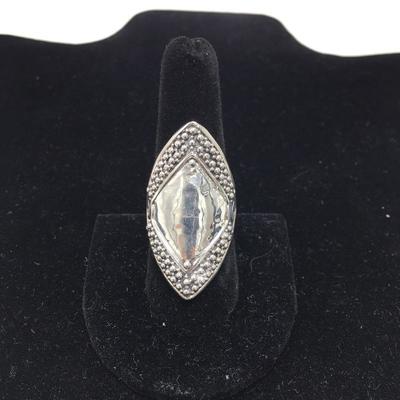 Lot 167 - Pair of Bold Rings Size 9/9.5