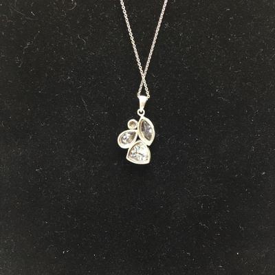 Lot 169 - Sterling Silver & Cubic Zirconia Set