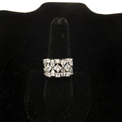 Lot 169 - Sterling Silver & Cubic Zirconia Set