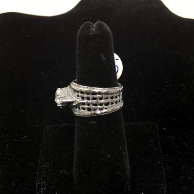 Lot 172 - Four Sterling Silver Rings Size 7