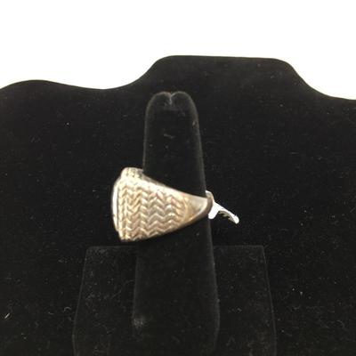 Lot 172 - Four Sterling Silver Rings Size 7