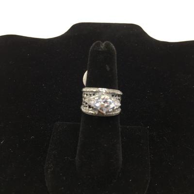 Lot 172 - Four Sterling Silver Rings Size 7