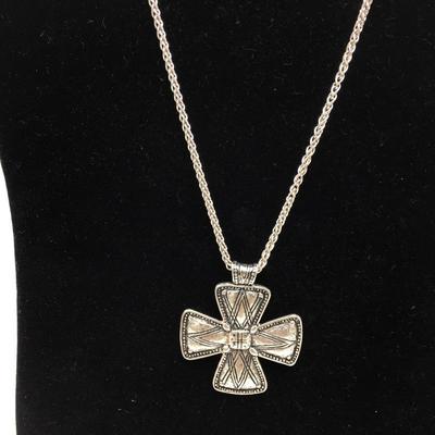 Lot 176 - Sterling Silver Necklace & Ring