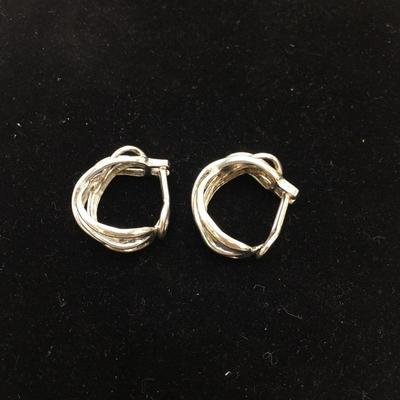 Lot 181 - Clip Earrings and Bracelet