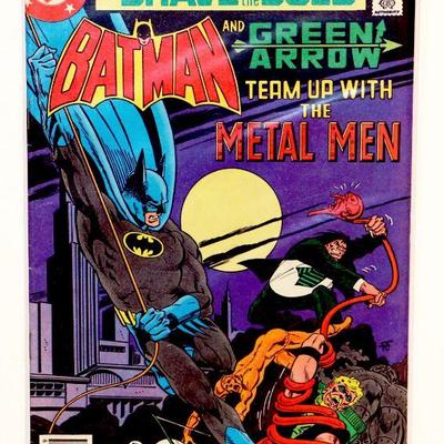 BRAVE and the BOLD #136 BATMAN & Green Arrow Metal Men 1977 DC Comics