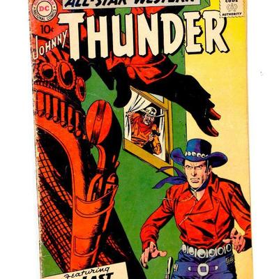 ALL STAR WESTERN #111 Silver Age Johnny Thunder Gil Kane DC Comics 1960 VG- RARE