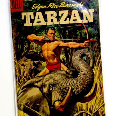 TARZAN Vol. 1 #113 #114 Edgar Rice Burroughs DELL Silver Age Comics Set 1959
