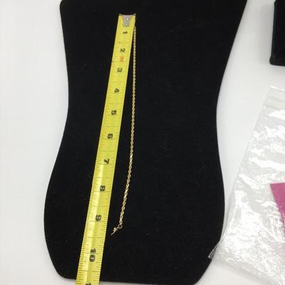 Lot 183 - Pair of 10K Gold Bracelets 