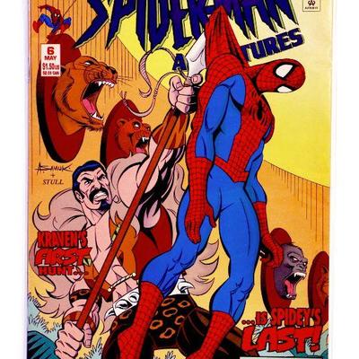 SPIDER-MAN ADVENTURES #6 Newstand Edition 1994 Marvel Comics NM