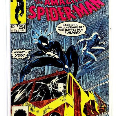 AMAZING SPIDER-MAN #254 Jack O Lantern App Early Black Costume 1984 Marvel Comics
