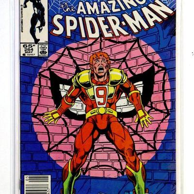 AMAZING SPIDER-MAN #264 Key Comic Book 1st Appearance RED NINE 1985 Marvel Comics