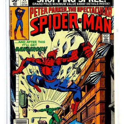 Peter Parker SPECTACULAR SPIDER-MAN #47 Bronze Age 1980 Marvel Comics