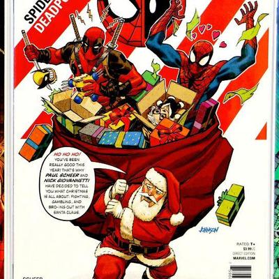 SPIDER-MAN / DEADPOOL #4 #12 #13 Comic Book Set 2016/17 Marvel Comics