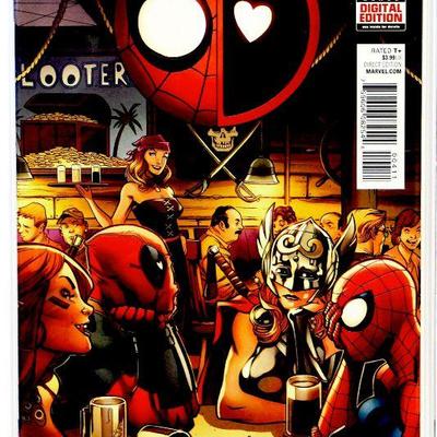 SPIDER-MAN / DEADPOOL #4 #12 #13 Comic Book Set 2016/17 Marvel Comics