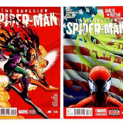 The Superior SPIDER-MAN #026 #027 Goblin Nation 2014 Marvel Comics NM