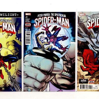 Peter Parker SPECTACULAR SPIDER-MAN #2 #3 #4 Comic Book Set 2017 Marvel Comics