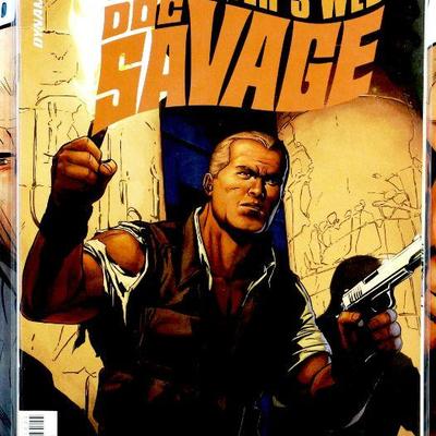 DOC SAVAGE: The SPIDER'S WEB #1 #2 #3 #4 #5 Comic Books Set 2015 Dynamite Comics