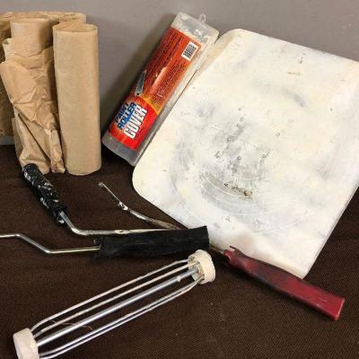 Lot#131 Paint tools with Masking paper 