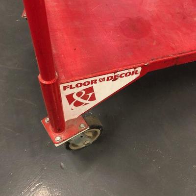 Lot#175 Red Heavy Duty Construction by Floor & Décor