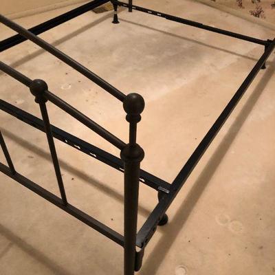 Lot#179 Full size Iron Bed Frame