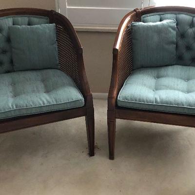 Lot#185 Fruitwood Occasional Chairs, Set