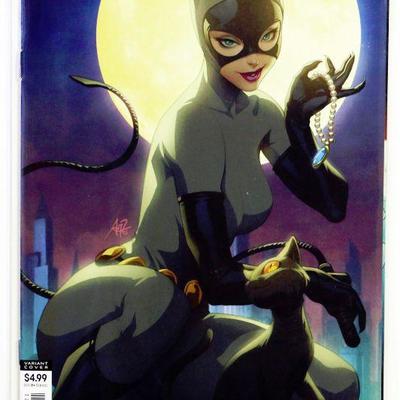 CATWOMAN #14 Stanley Artgerm Cardstock Variant Cover 2019 DC Comics NM